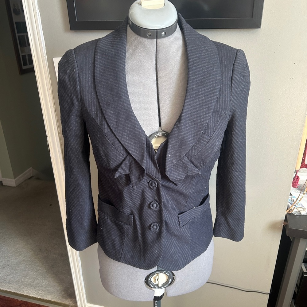 Size Small Striped  LAMB Blazer NWOT.